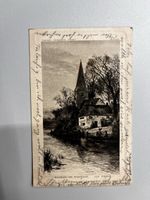 Alte Postkarte Bateau de Passage - gestempelt