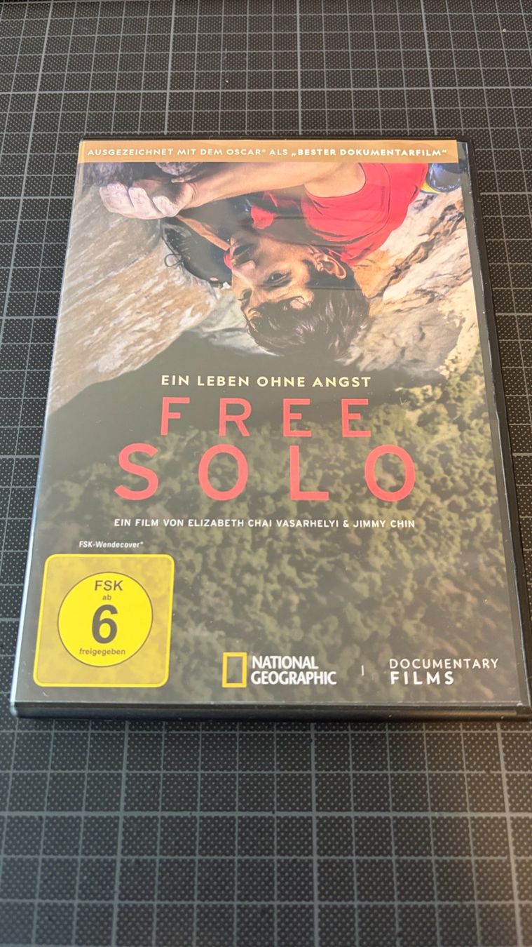 Tutti i DVDs: Free Solo - Ein Leben ohne Angst – Nuovo (secondo la descrizione) da Zürich venduto da Woodstock1