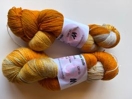 1Knäuel Handgefärbtes Lace Garn Pascuali