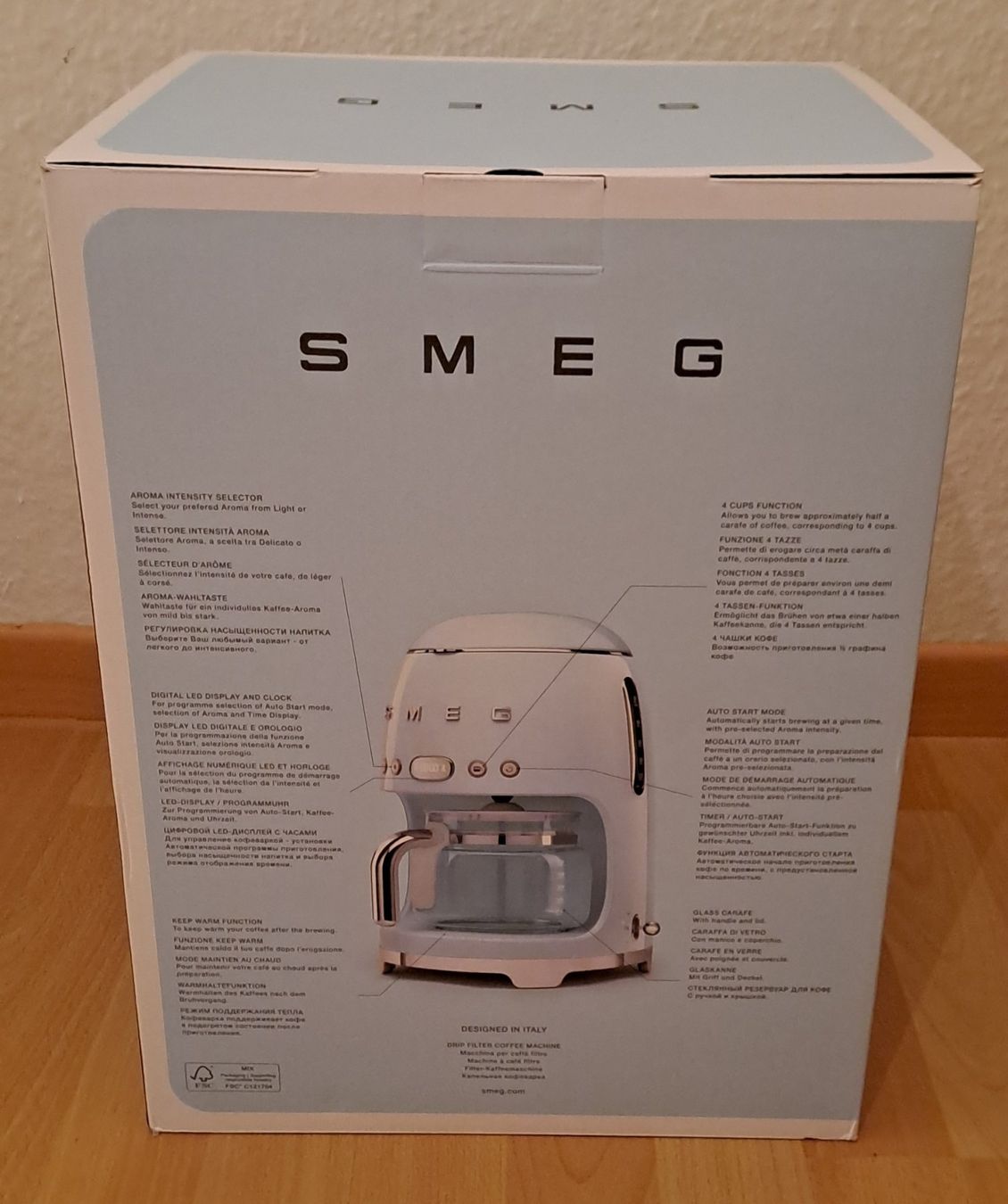 Smeg Macchine per caffè & Macchine per espresso: SMEG Filterkaffeemaschine DCF02RDEU – Nuovo e nell'imballaggio originale da Zürich venduto da Ice_only 2