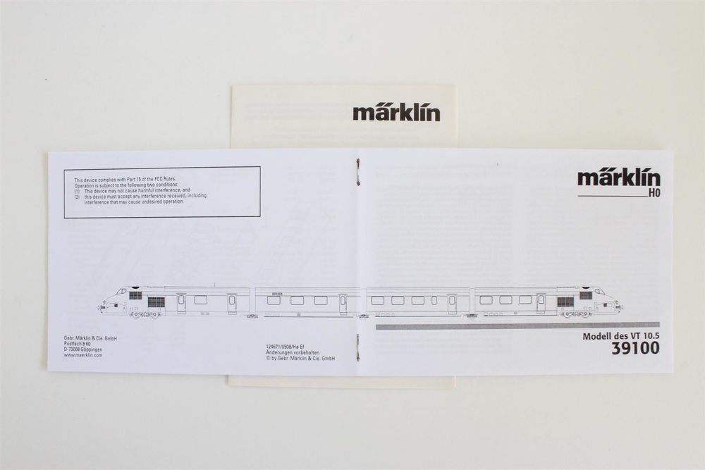 Märklin 39100 + 41100 DB 