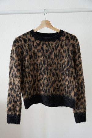 Damen Pullover Massimo Dutti Leo Muster Grösse S