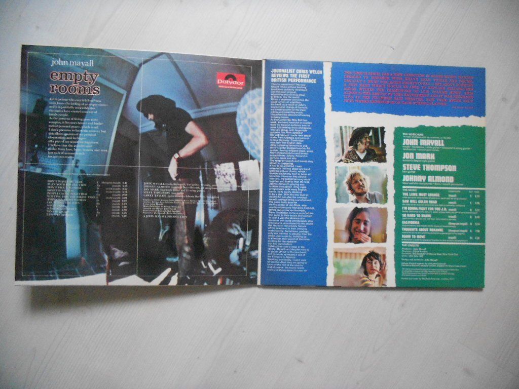 Schallplatten: JOHN MAYALL  -  ENPTY ROOMS  +  TURNING POINT – Gebraucht aus Bex von Giorgiob 3