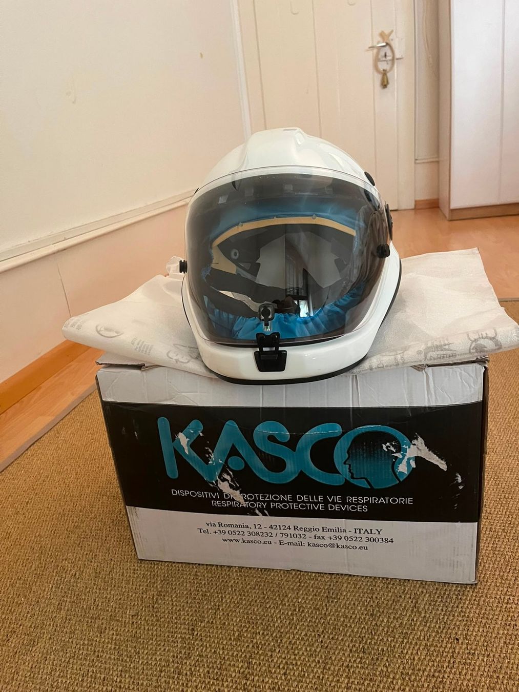Gesichts- und Gehörschutz: Kasco KAIOS e-T5 P3 – Neu und originalverpackt aus Basel von anjo.weichbrodt
