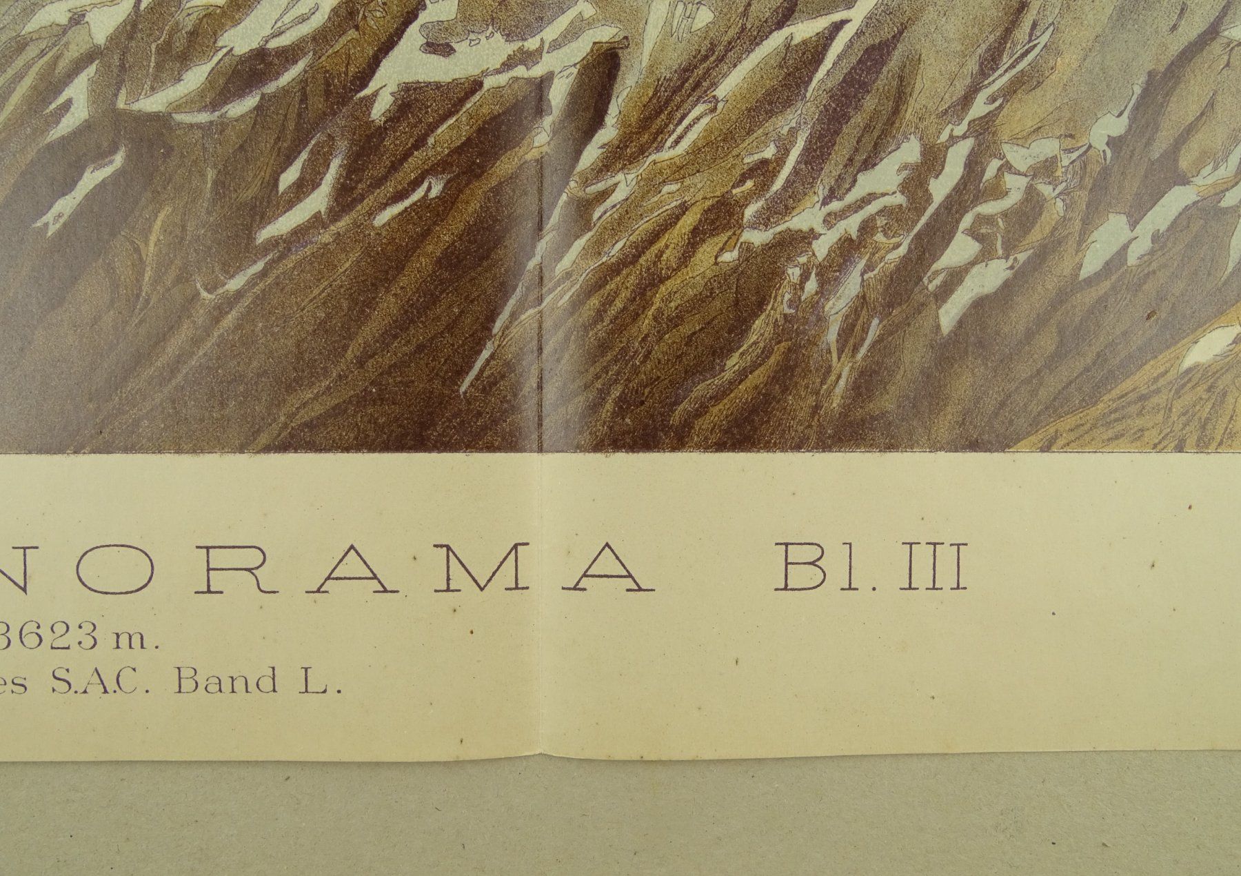 Libri: TÖDI PANORAMA, 2 BLÄTTER – Usato da Grüningen venduto da Kartensammler 3
