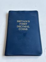 Münzsatz Grossbritannien Erstausgabe Decimal Coins(S29)