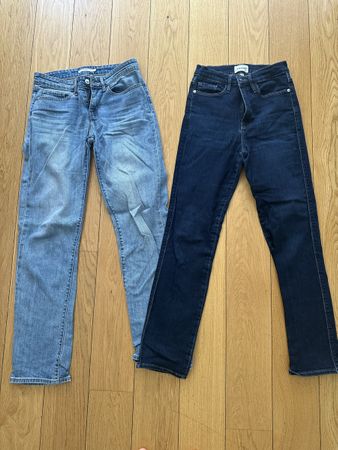 Set of two jeans: Levi’s and Frame