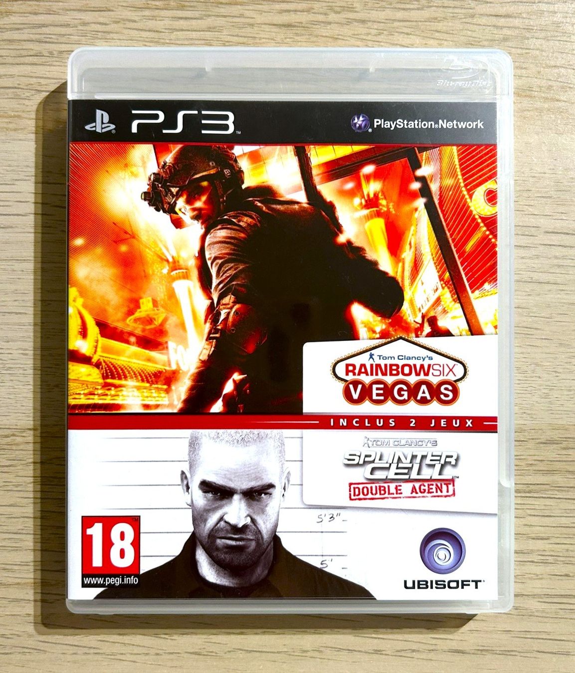Sony Giochi: Tom Clancys Rainbow Six Vegas,Splinter Cell Double Agent PS3 – Usato da St. Gallen venduto da Alpine.Arcade