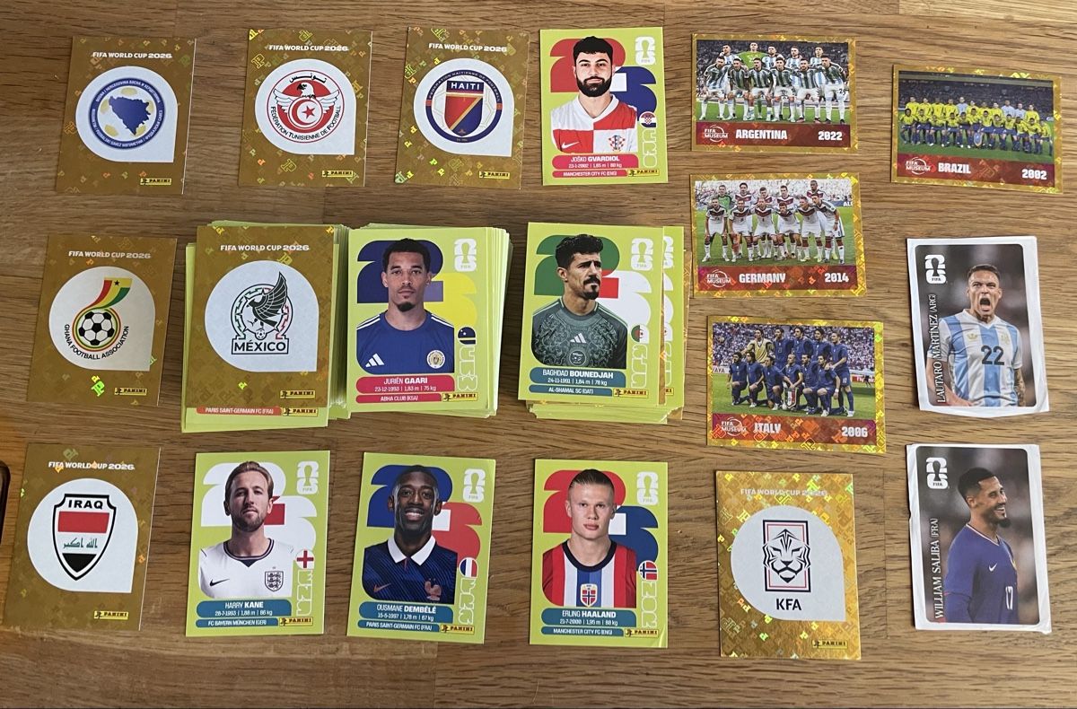Panini Carte collezionabili: Über 350 Panini WM 2026 Bilder – Nuovo (secondo la descrizione) da Kloten venduto da guggelhopf