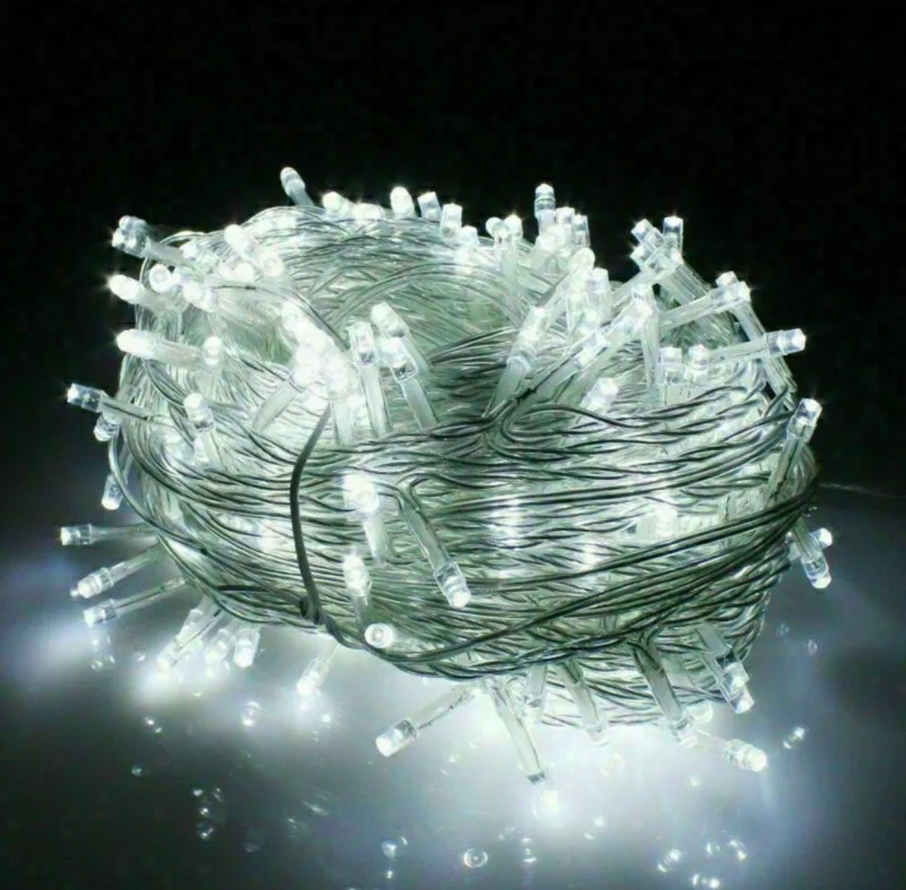 Lichterketten & Leisten: +weihnachtskette 10m  Ledkette, Lichterkette Kaltweiss – Neu und originalverpackt aus Amriswil von JaJa-Express 6