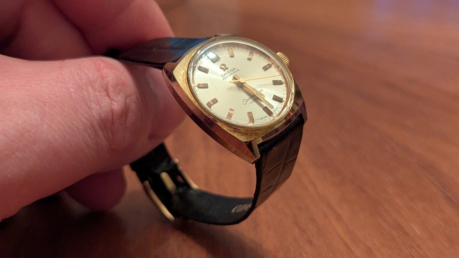 Omega Orologi: Damenuhr Omega Automatic Seamaster Cosmic – Usato da Grenchen venduto da Shellfish79 1