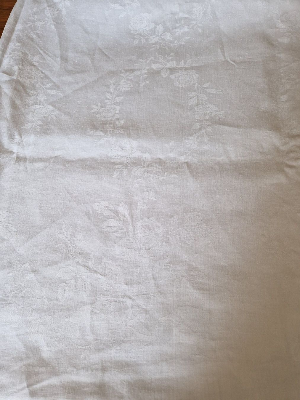 Altra biancheria da tavola: Tischdecke Damast, Monogramm HD, 280x196cm – Usato da Bern venduto da Antikbatik 3