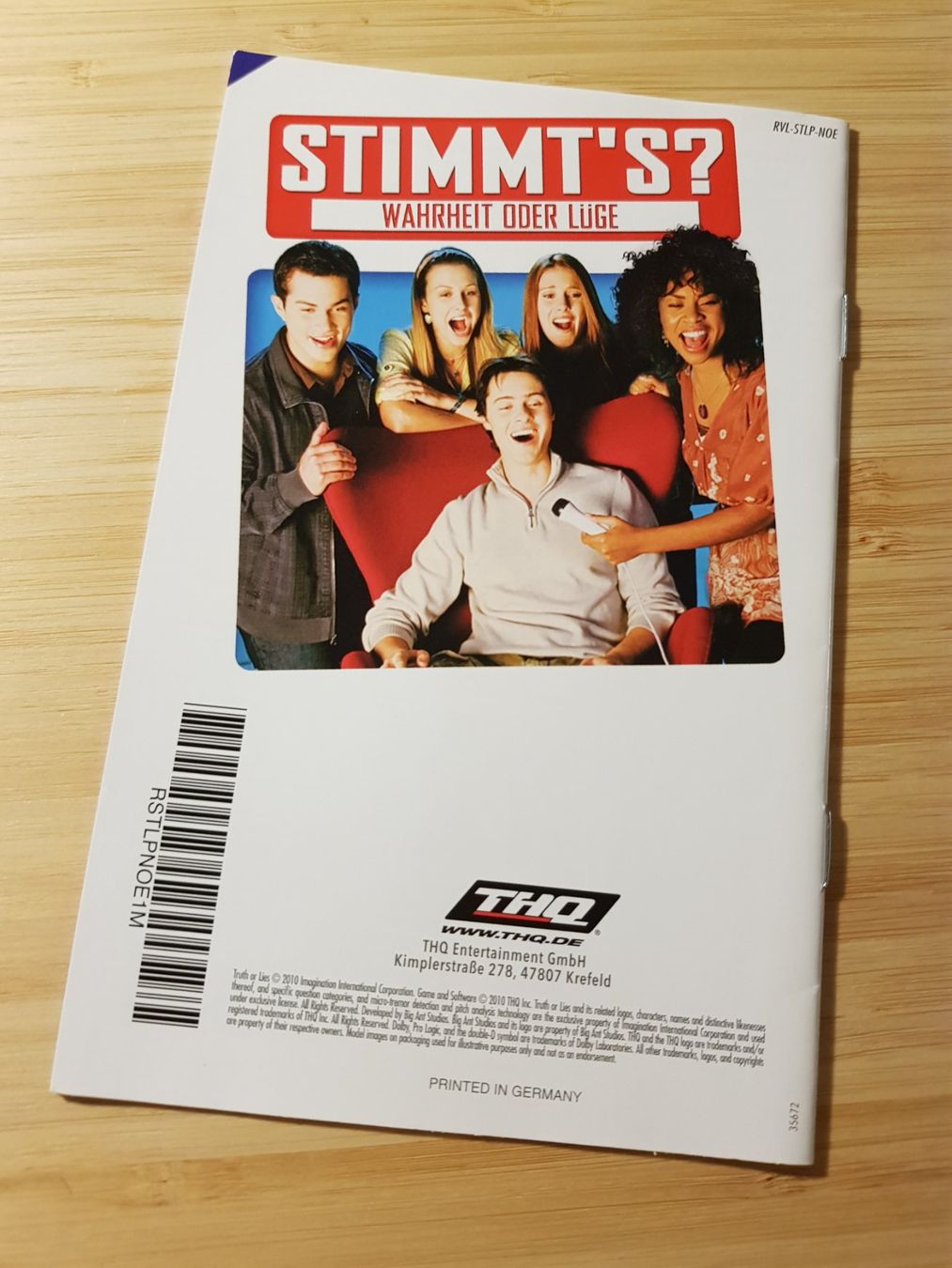 Nintendo Giochi: Spielanleitung Stimmt's? Wii – Usato da Münchenstein venduto da 2DGames 1