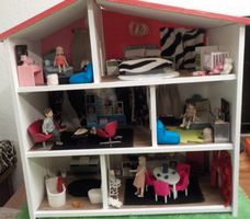 Lundby Puppenhaus voll eingerichtet mit Licht