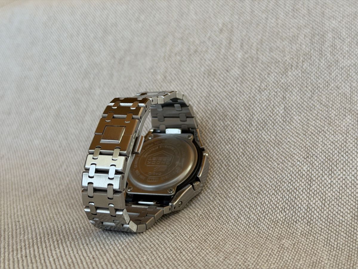 Casio Orologi: G-SHOCK CasiOak Steel Edition - Silver/Blue - FULL SET – Usato da Alle venduto da Venum04 6