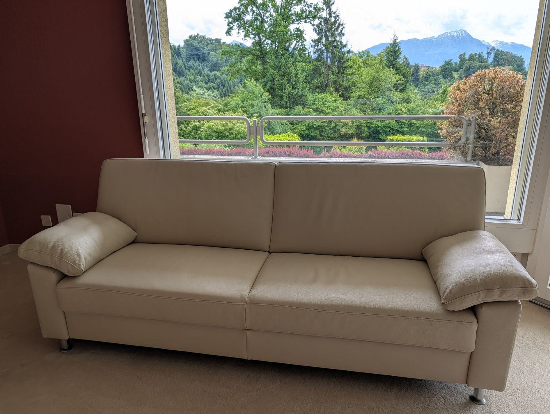 Divani: Hochwertiges Sofa aus extra-dicken Vollleder – Usato da Meggen venduto da banduga