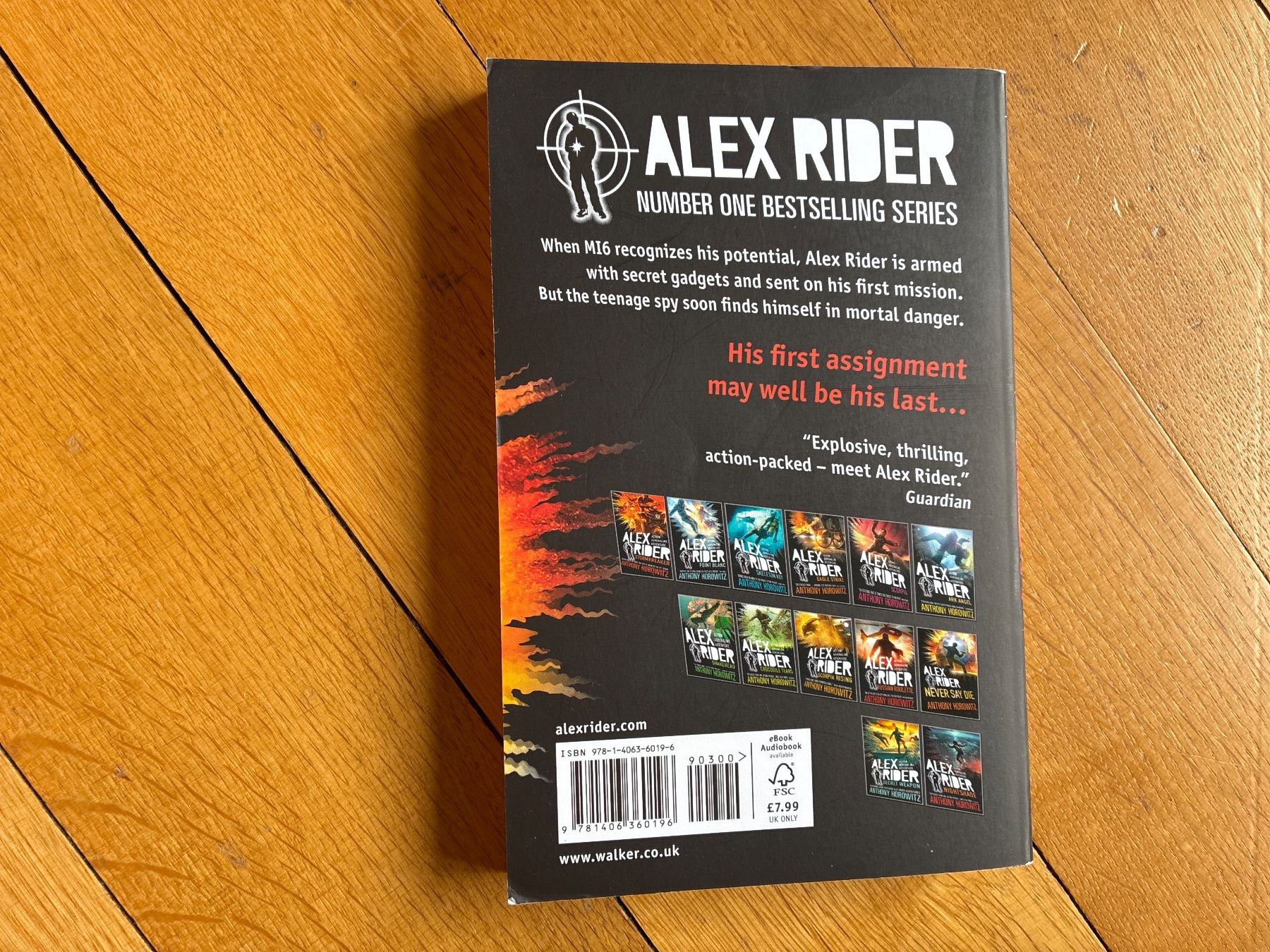Libri: Alex Rider Stormbreaker Anthony Horowitz – Usato da Zollikon venduto da mythenschloss 1