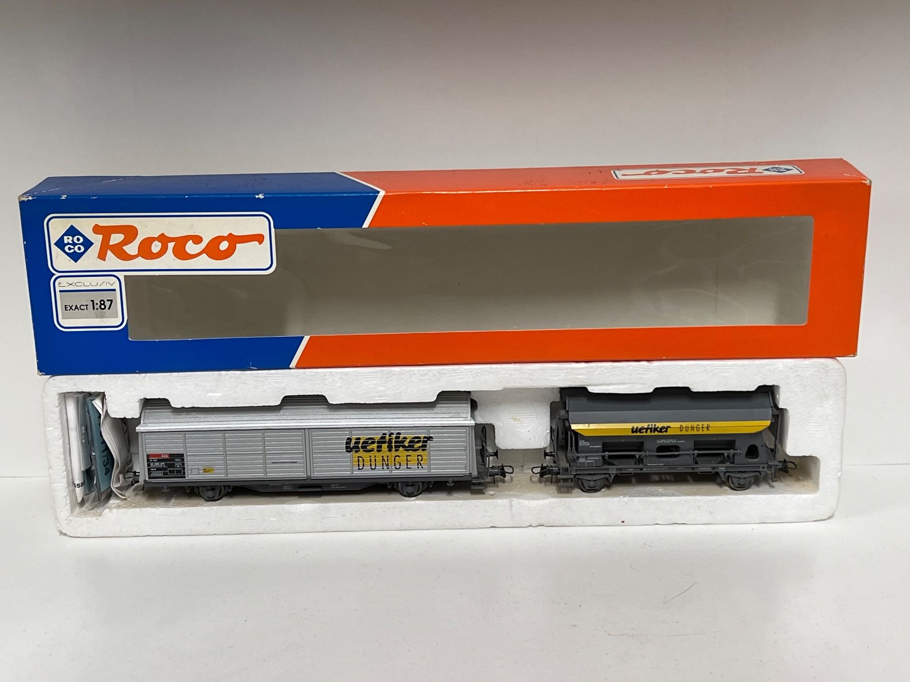 Roco Modellini di ferrovie: Roco Uetiker Dünger H0 AC – Usato da Geroldswil venduto da TopTrain54 9