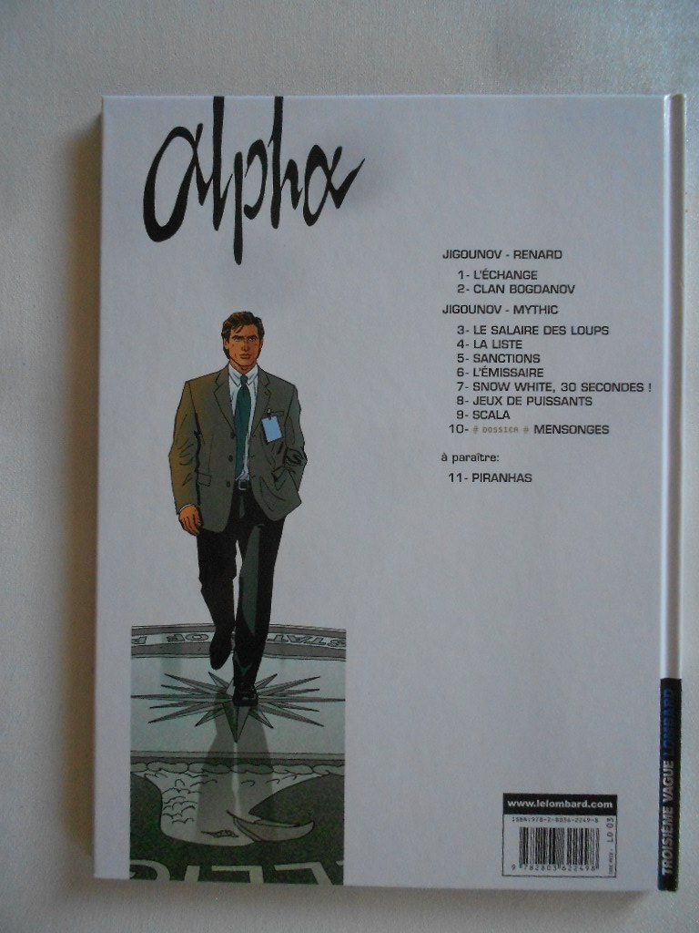Comics: ALPHA 10  -  MENSONGES – Gebraucht aus Bex von Giorgiob 1