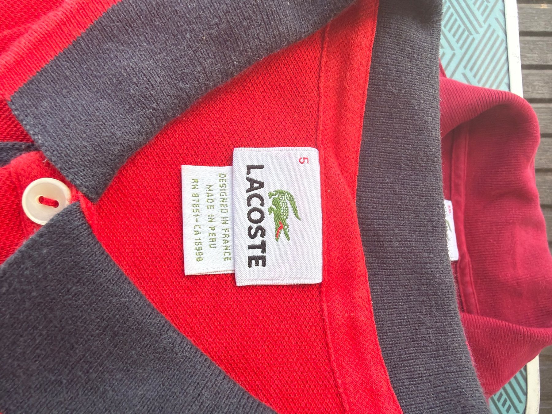 Lacoste Magliette Polo: Polo Lacoste Rouge - Taille L – Nuovo (secondo la descrizione) da Hauterive NE venduto da Leo_o 1