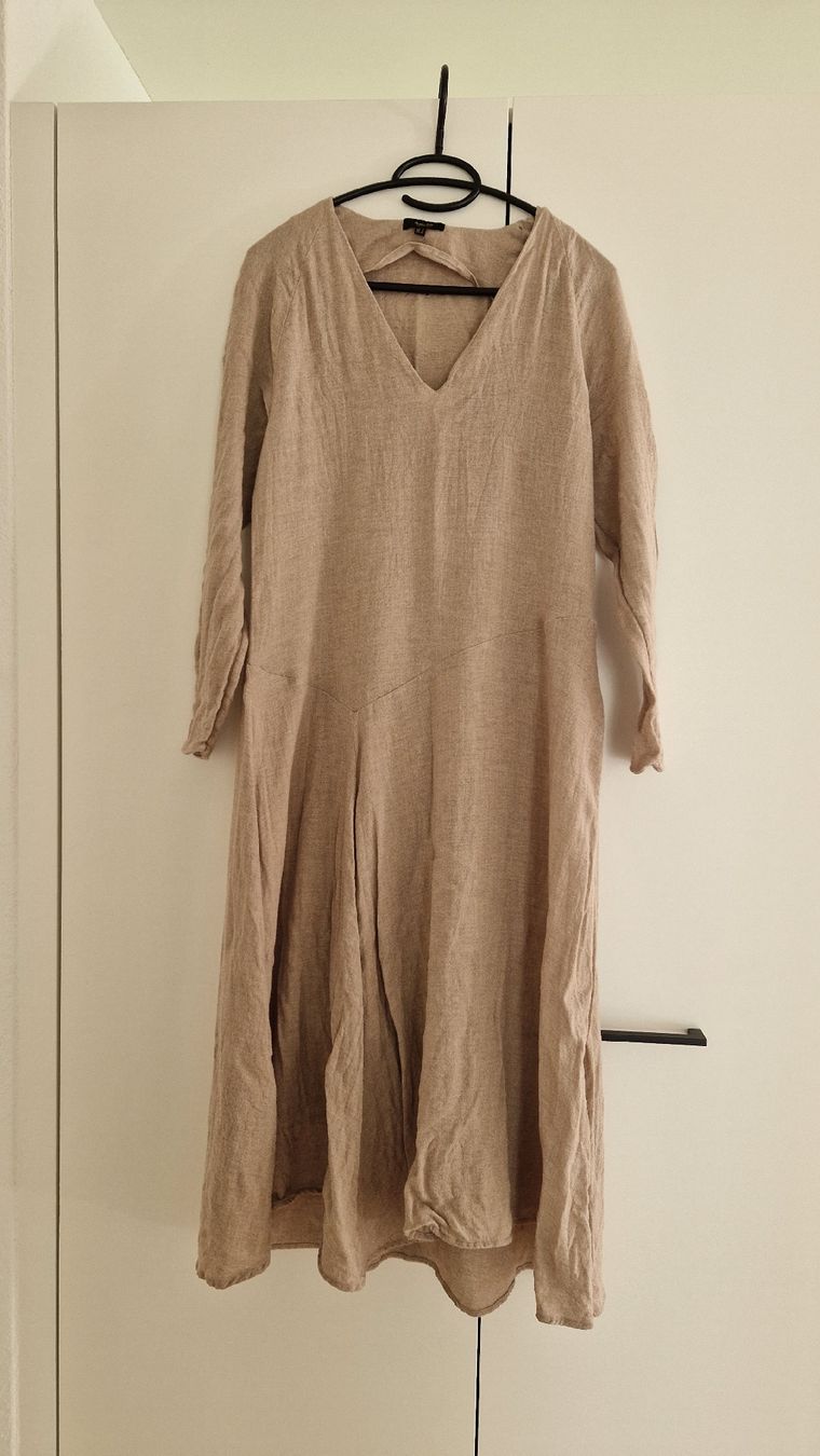 Massimo Dutti Vestiti: Midikleid Massimo Dutti Beige – Nuovo (secondo la descrizione) da Winznau venduto da Lauralavera1