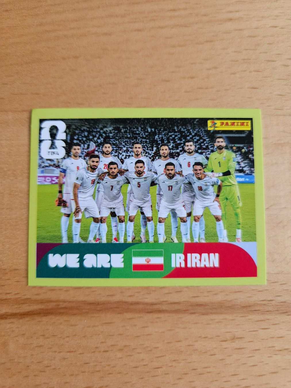 Panini Carte collezionabili: Panini WM 2026 IRN 13 – Nuovo (secondo la descrizione) da Winterthur venduto da melac