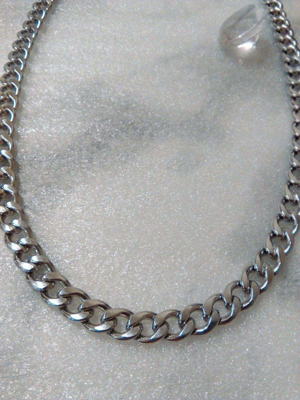 Ketten: edelstahl panzer ketten,silber farbe – Neu (gemäss Beschreibung) aus Basel von bijoutrie_4 3