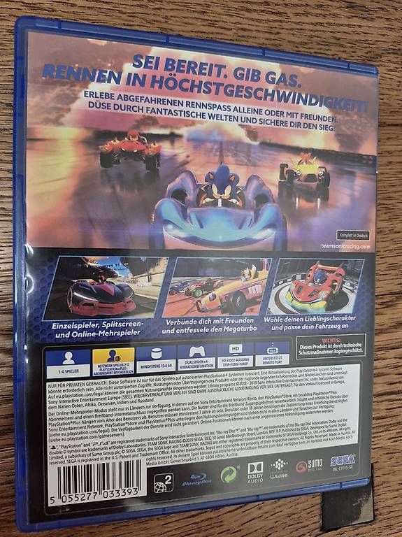 Giochi: Team Sonic Racing  PS4  – Usato da Horw venduto da Mschaefer 2