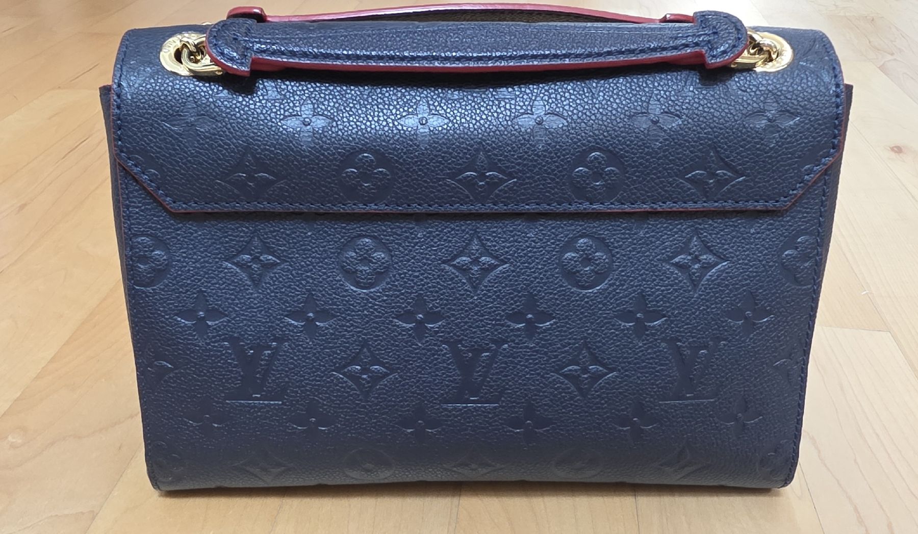 Louis Vuitton Borse da donna: Louis Vuitton Vavin PM Leder Tasche Blau/Rot – Nuovo (secondo la descrizione) da Hildisrieden venduto da Beka23 2