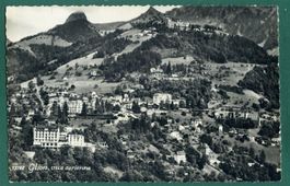 Glion, vue aérienne, 1965, gelaufen