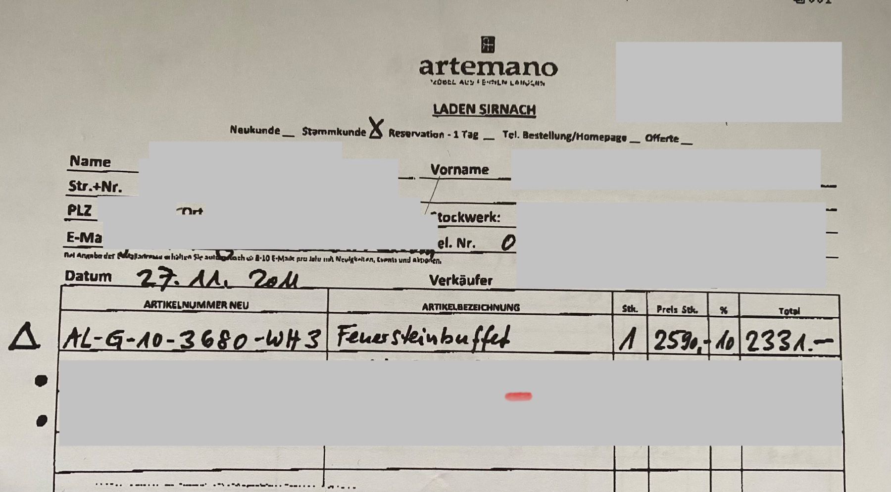 Cassettiere: Einzelstück balinesisches Schwemmholz Sideboard – Nuovo (secondo la descrizione) da Reichenburg venduto da Noxima 6