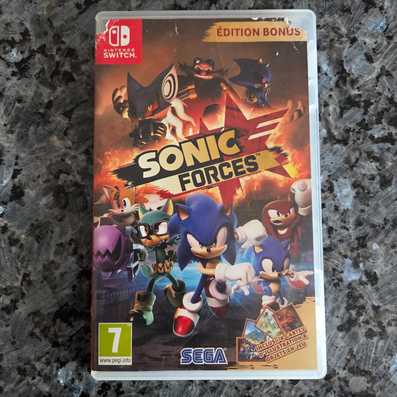 Nintendo Spiele: Sonic Forces Edition Bonus - Nintendo Switch – Gebraucht aus Vernayaz von Lecoffreromand
