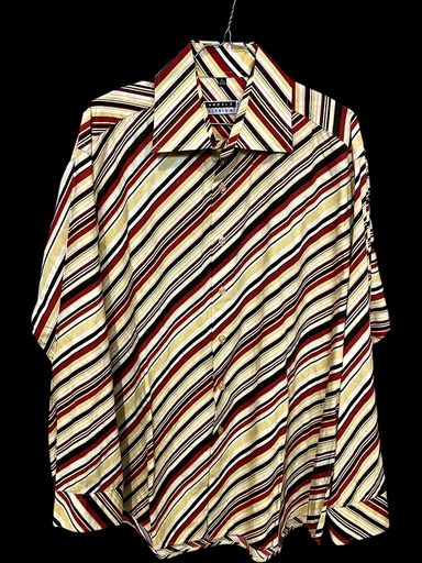 Hemden: Angelo Litrico Gestreiftes Button-Down Hemd - Größe 41/42 – Gebraucht aus Zug von vinokilo 1