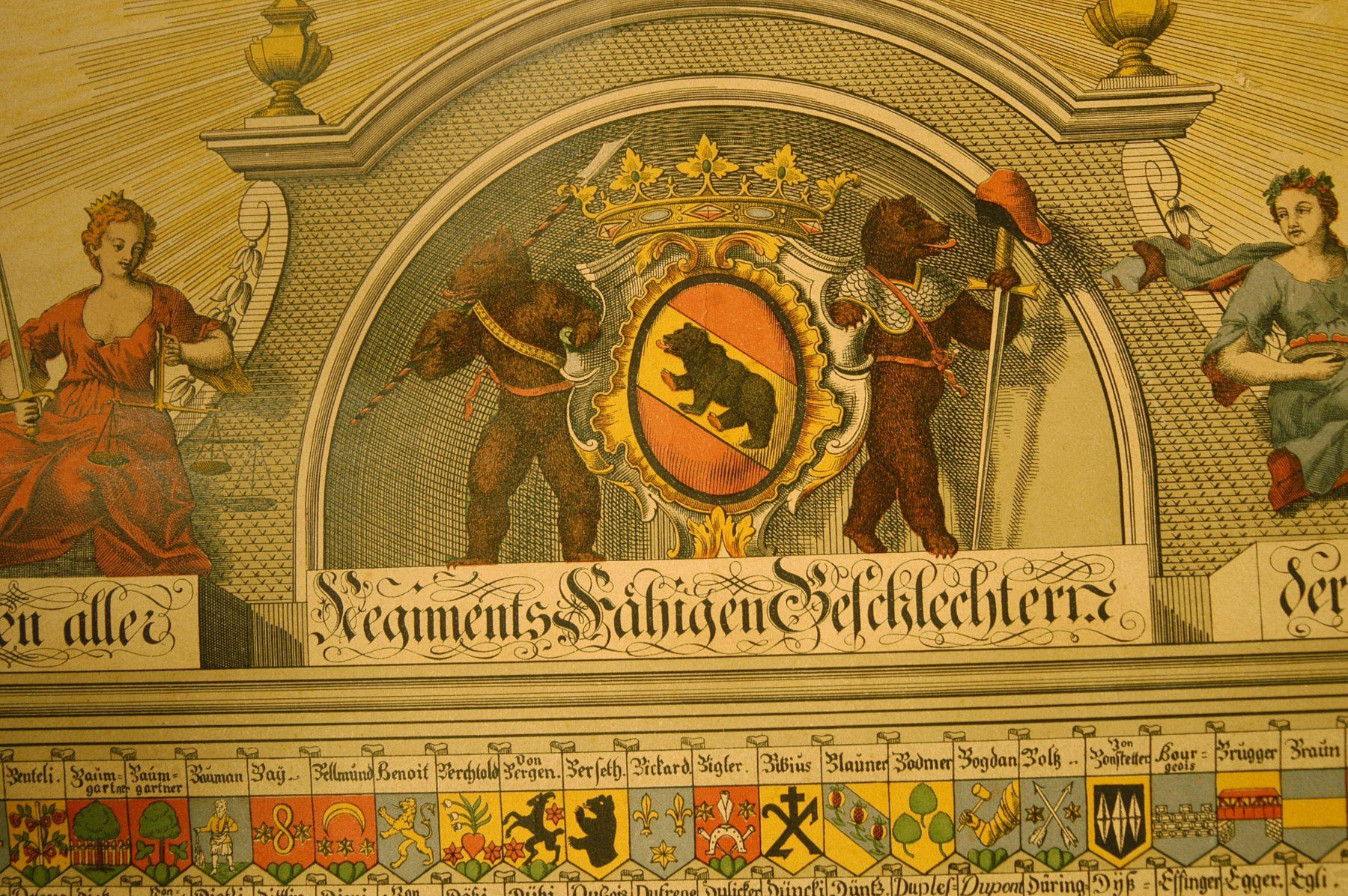Foto & Immagini: Wappen Berner Regimente und Geschlechter  Druck – Usato da Herisau venduto da Wisen 2