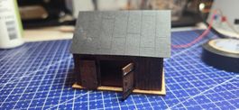 Schuppen Holz spur HO faller