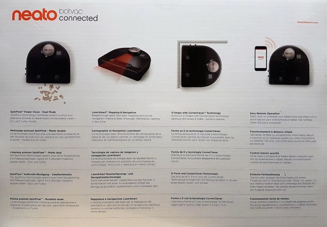 Staubsauger & Zubehör: Neato Botvac Connected – Starker Saugroboter mit WLAN & App – Gebraucht aus Zürich von das_gadgetier 8