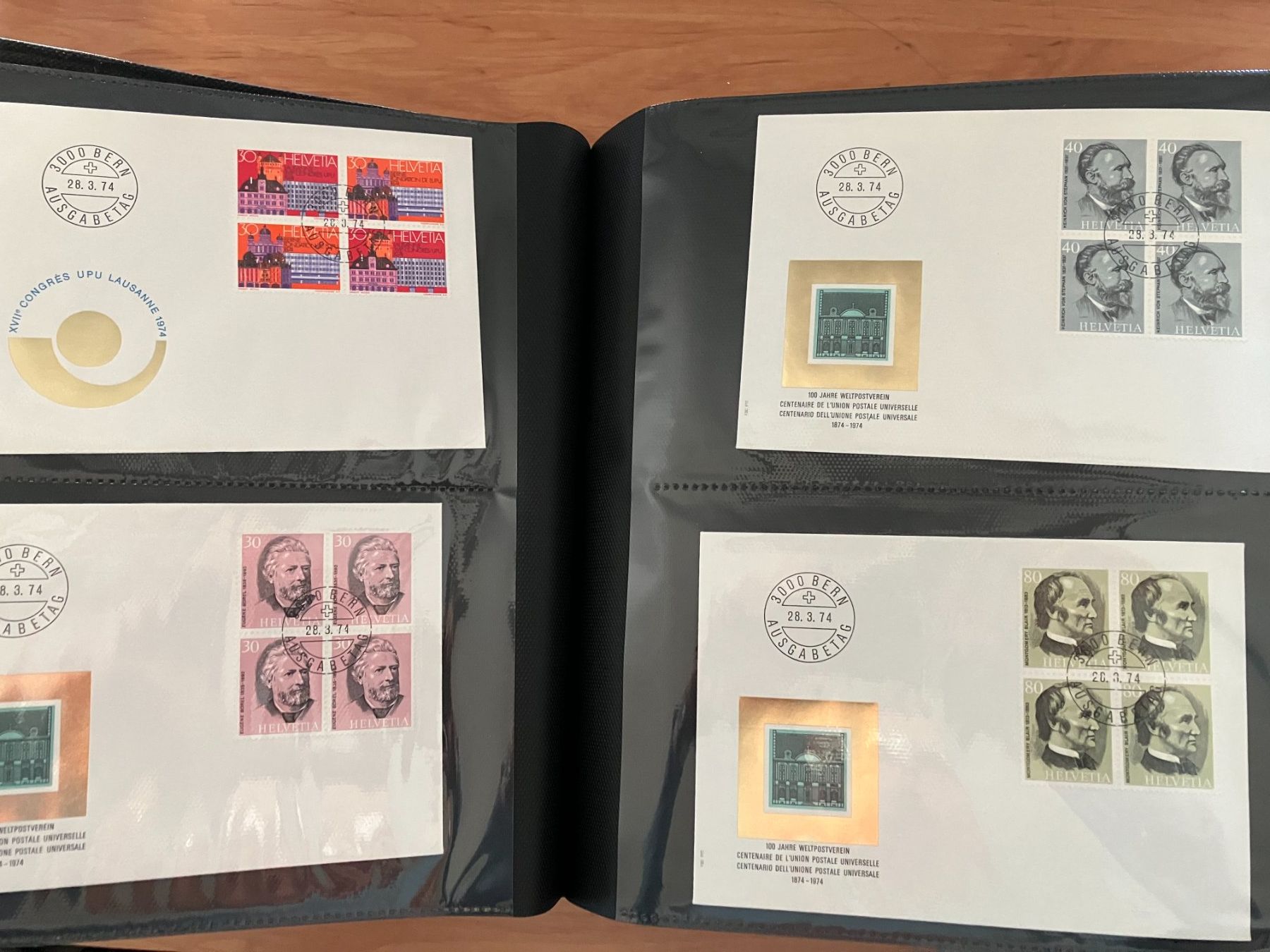 Album: Grosse Sammlung mit Ersttagsbriefen Schweiz – Nuovo (secondo la descrizione) da Menzingen venduto da Wlukas 2