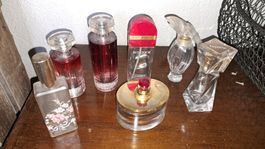 Parfüm  Flacons Sammlung, leer