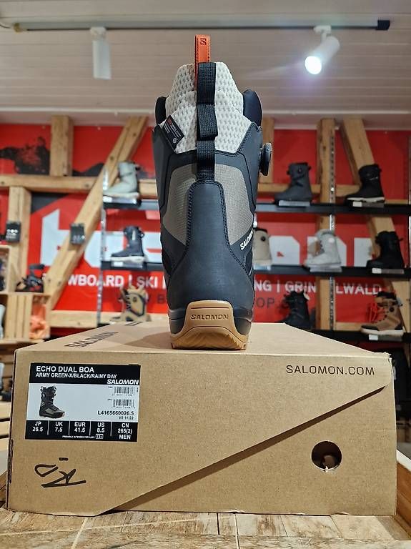 Chaussures hommes: SALOMON ECHO DUAL BOA SNOWBOARD BOOTS – D'occasion à Grindelwald par Backdoor_Shop 3