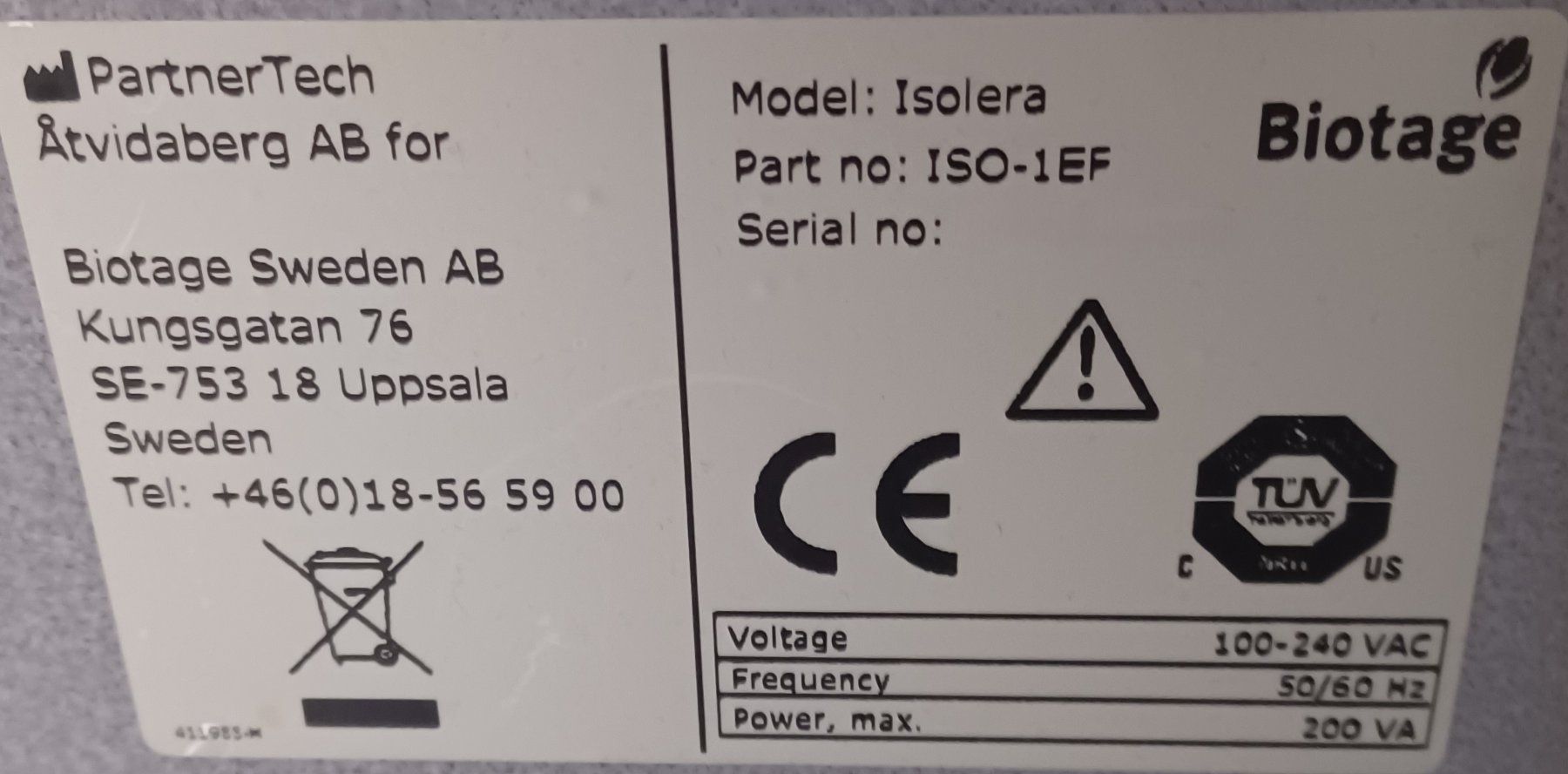 Accessori da laboratorio: Biotage Isolera One – Difettoso da Niederdorf venduto da LeptonAG_Labor 7