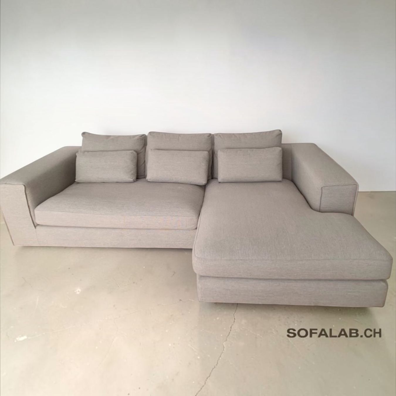 Pfister Sofas: Pfister Ecksofa Beige Gratis Lieferung – D'occasion à Fehraltorf par Sofalab.swiss