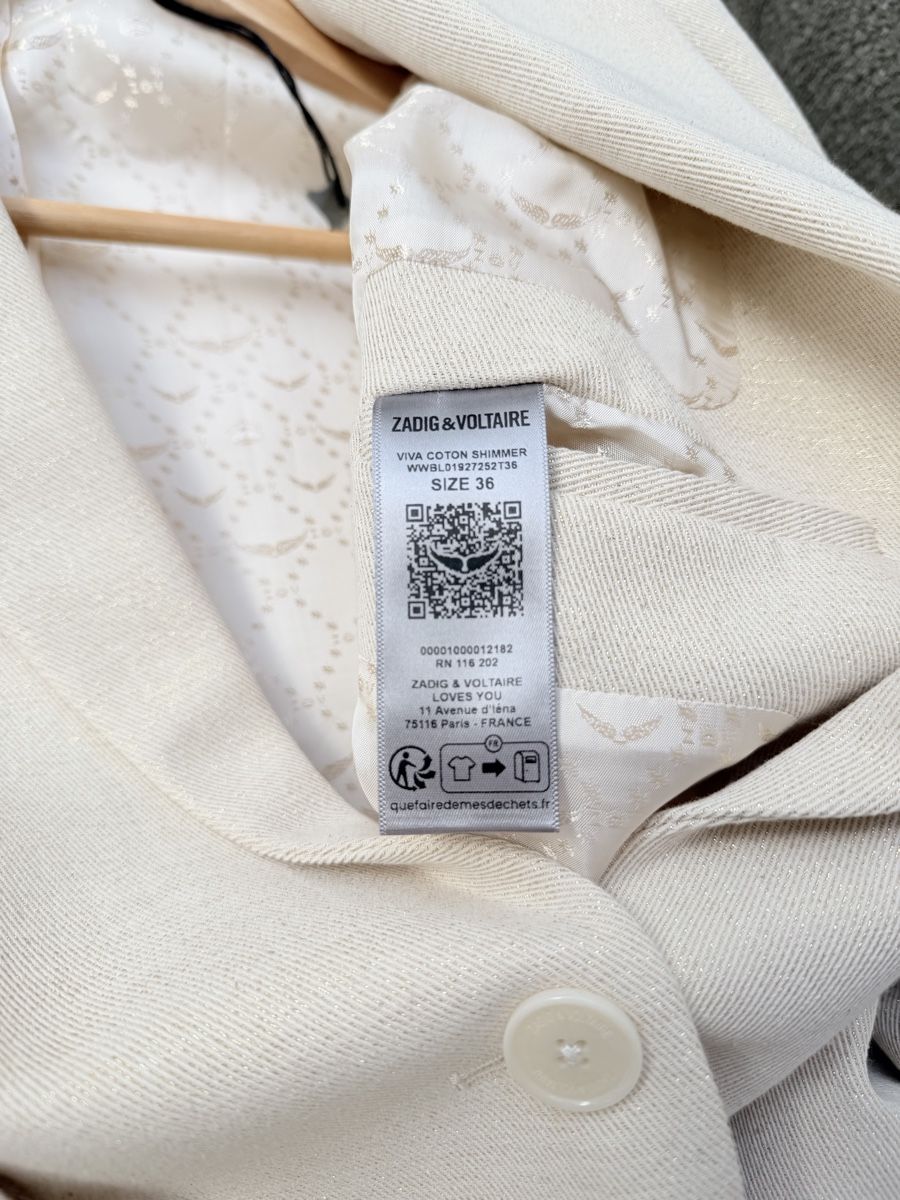 Zadig & Voltaire Jacken: Veste blazer Zadig&Voltaire – Neu (gemäss Beschreibung) aus Geneve von pet_p5hn 3