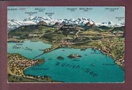 RAPPERSWIL und Umgebung - Vogelschau