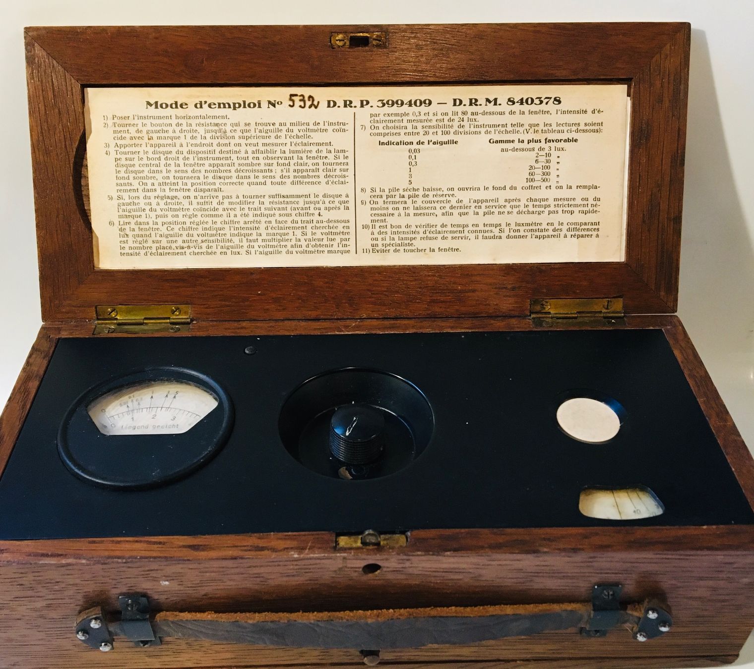 Misurare: Ancien appareil de mesure – Difettoso da Cornaux NE venduto da THX01 4