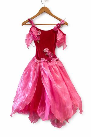 Little Gems Kleid Gr. L, Pink, mit Röschen