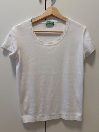 Damen Baumwolle weiss Grösse S United Colors of Benetton