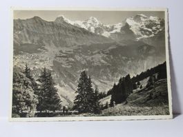 Wengen mit Eiger , Mönch und Jungfrau