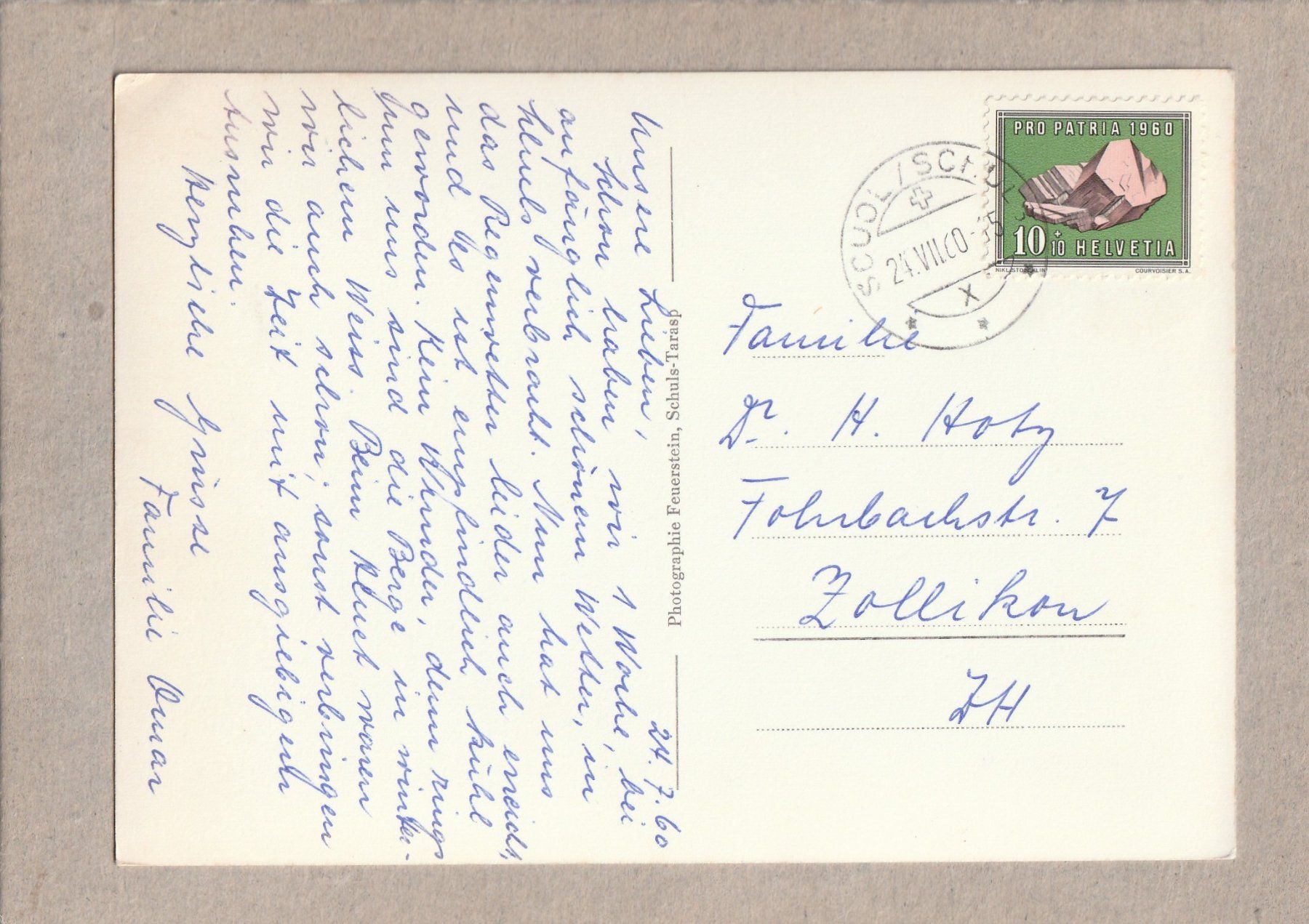 Cartes postales: Schuls - Tarasp – D'occasion à Würenlingen par wetroki 1