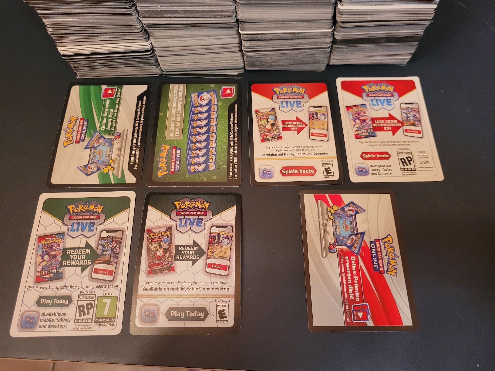 Pokémon Sammelbilder & Trading cards: über 1500 unbenutze Pokemon TCG Online Code Karten – Neu (gemäss Beschreibung) aus Egerkingen von Pascal.FL 1