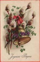 FROHE OSTERN Joyeuses Pâques - gel. 1933 v. Lucens